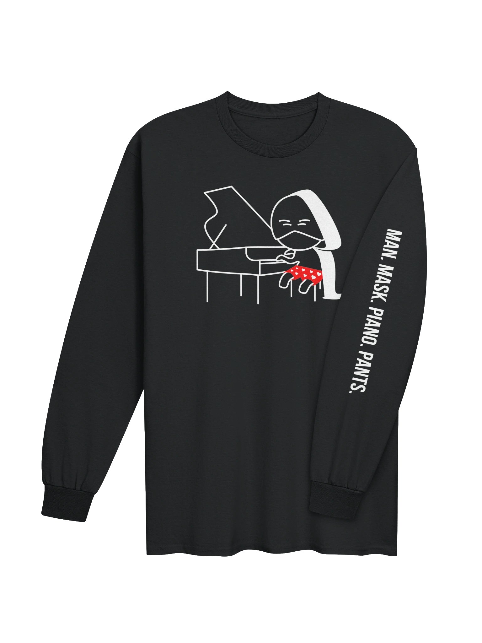 *BRAND NEW* Man. Mask. Piano. Pants. Long Sleeve product image (4)