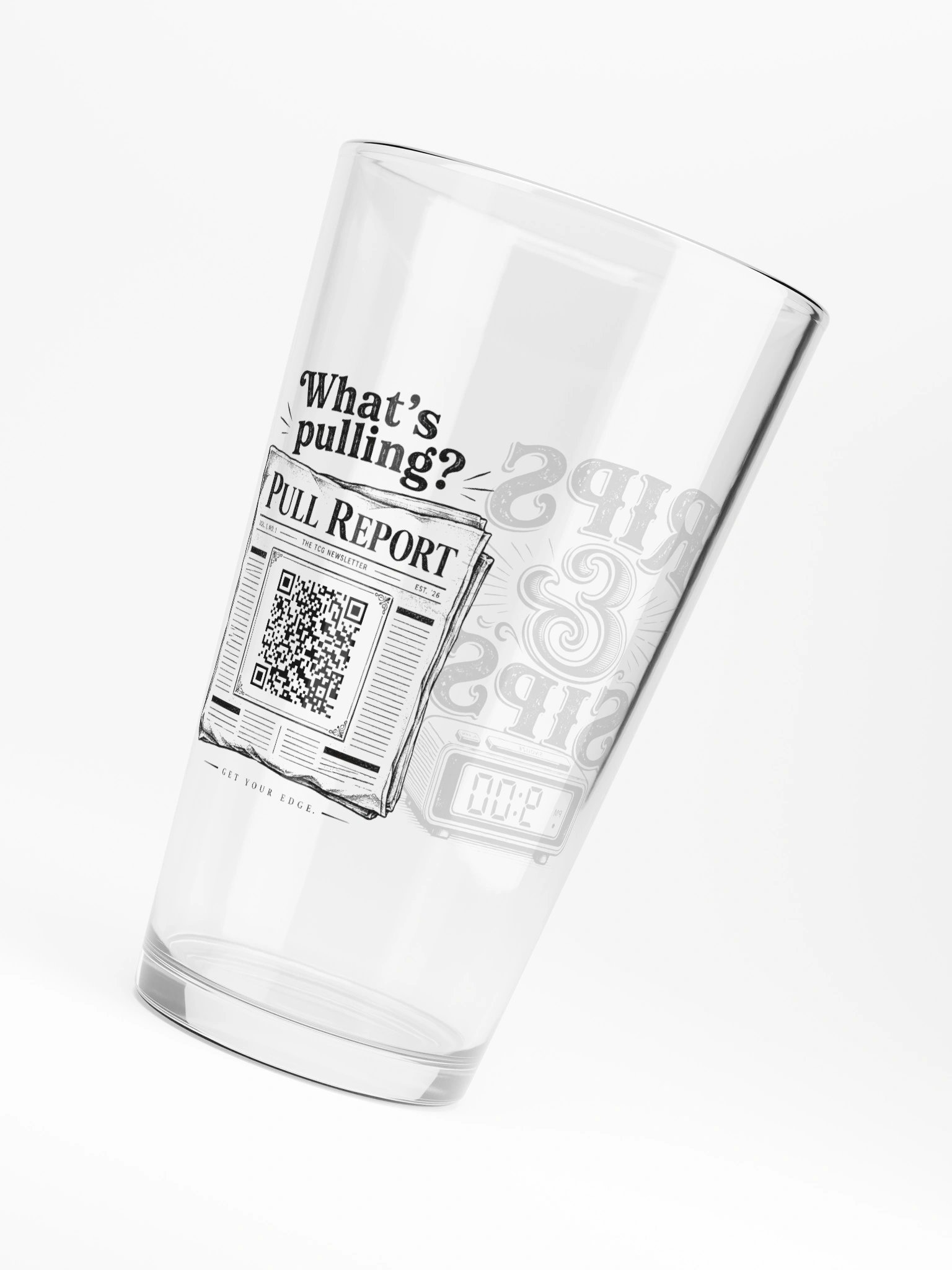The Daily Pour Pint Glass product image (8)