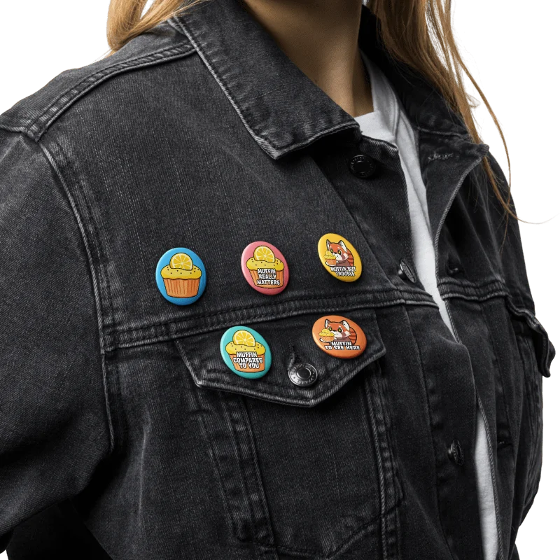 Badge Set 7 - Muffins! product image (5)