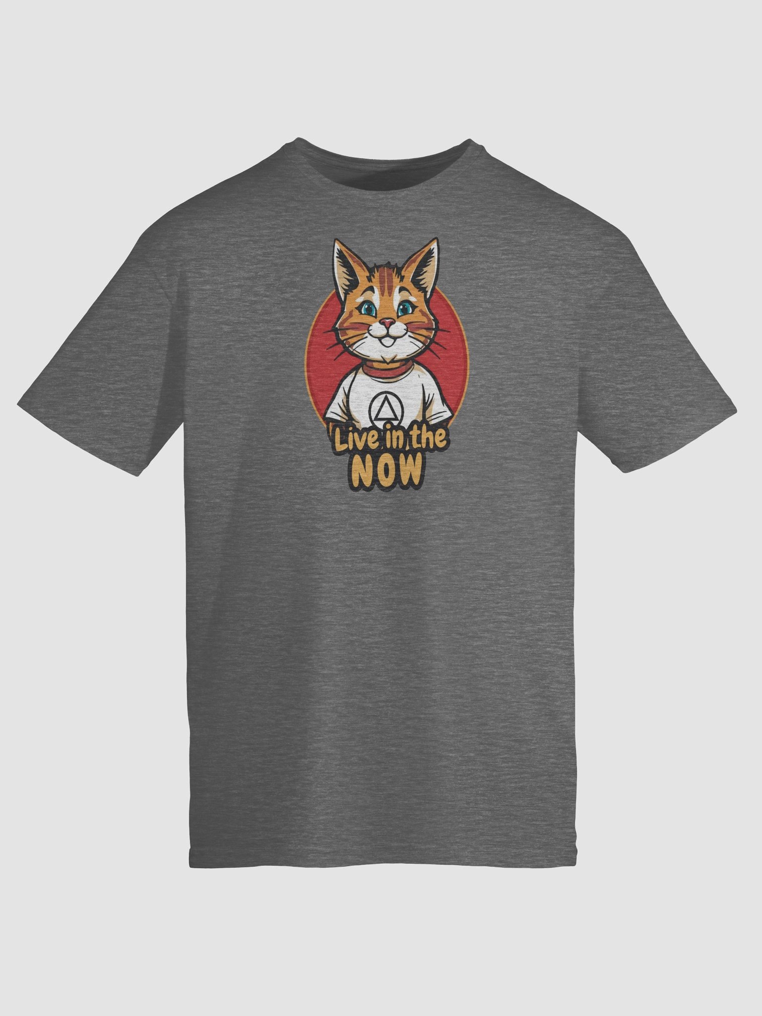 Live in the NOW Cat Lovers AA Recovery T-Shirt product image (1)