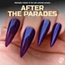 AFTER THE PARADES - Shimmery Violet Translucent Jelly Nail Polish