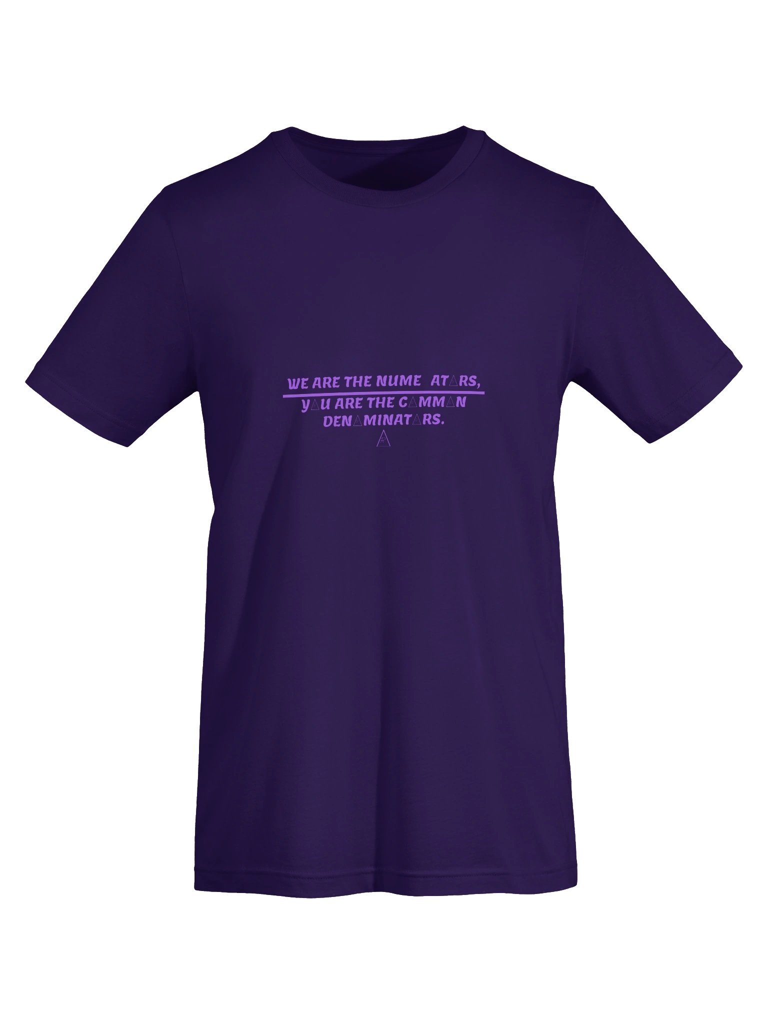 NUMERATORS — Tee (Purple) product image (5)