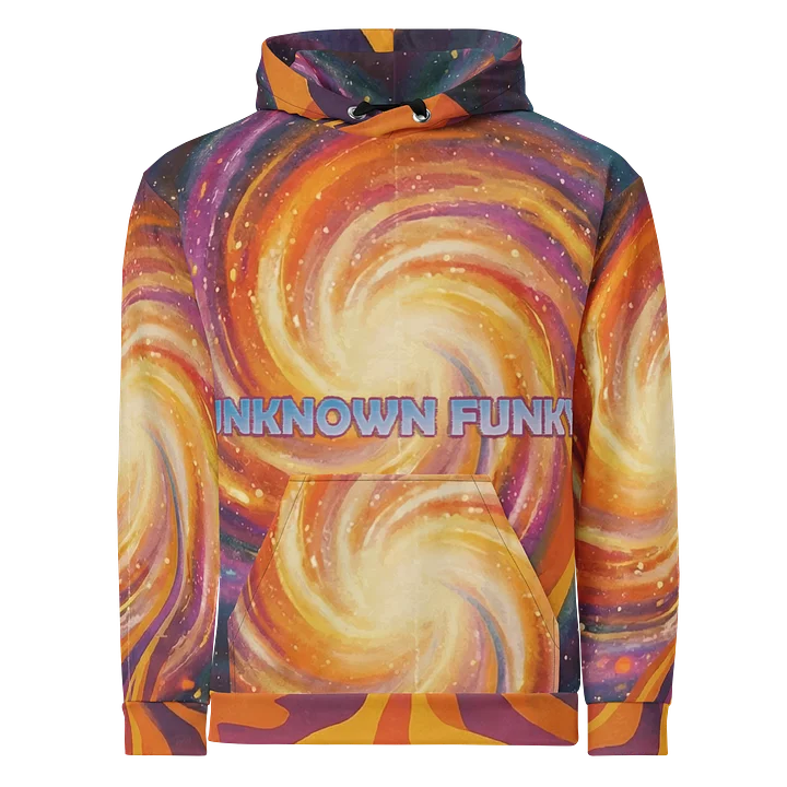 Brandon Gabriel - All-Over Print Unisex Cotton Hoodie (Unknown Funky) product image (1)