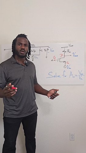 Common-Gain Amplifier - Solve for Aᵥ

Follow me on: 
YouTube: https://www.youtube.com/@ProfessorGovalla
Instagram: www.instag...