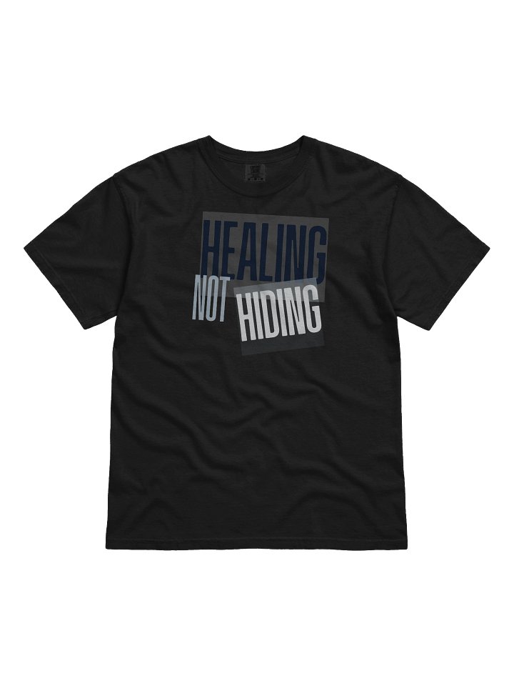 Men HEALING NOT HIDING Graphic Tee product image (4)