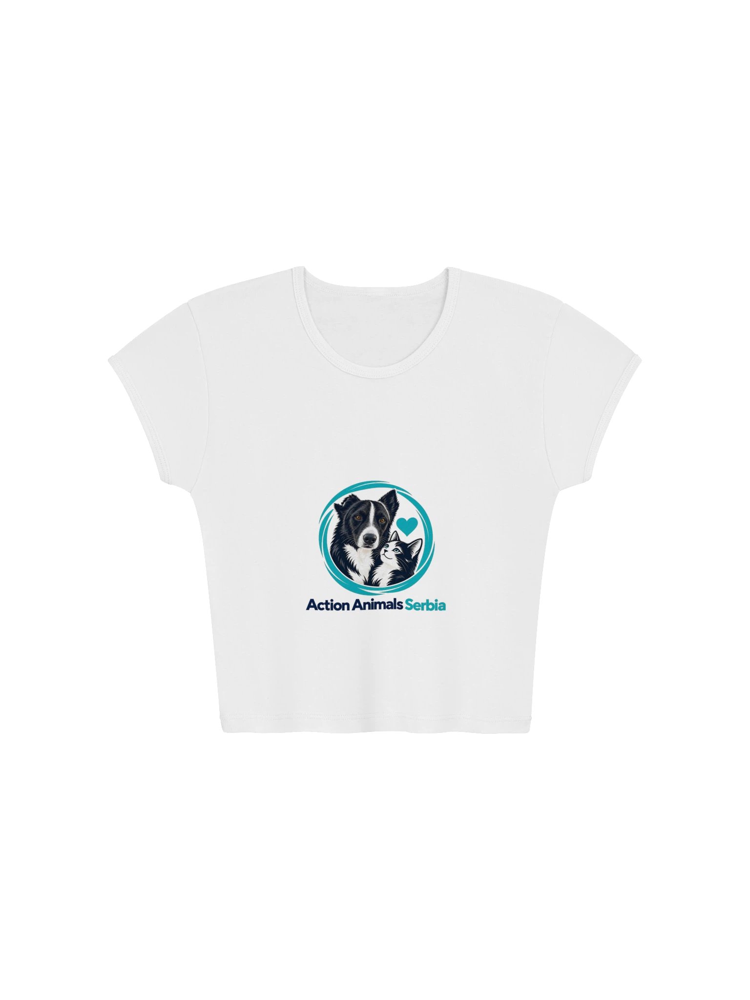Action Animals Serbia Rib Baby Tee product image (1)