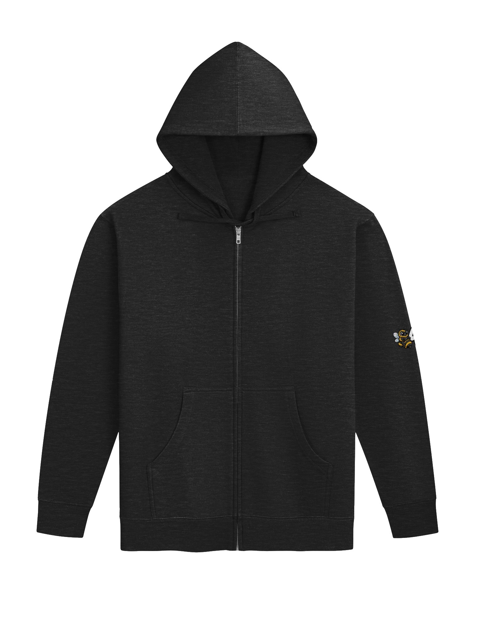 B4U CAST THE FIRST STONE FLEECE ZIP-UP HOODIE product image (1)