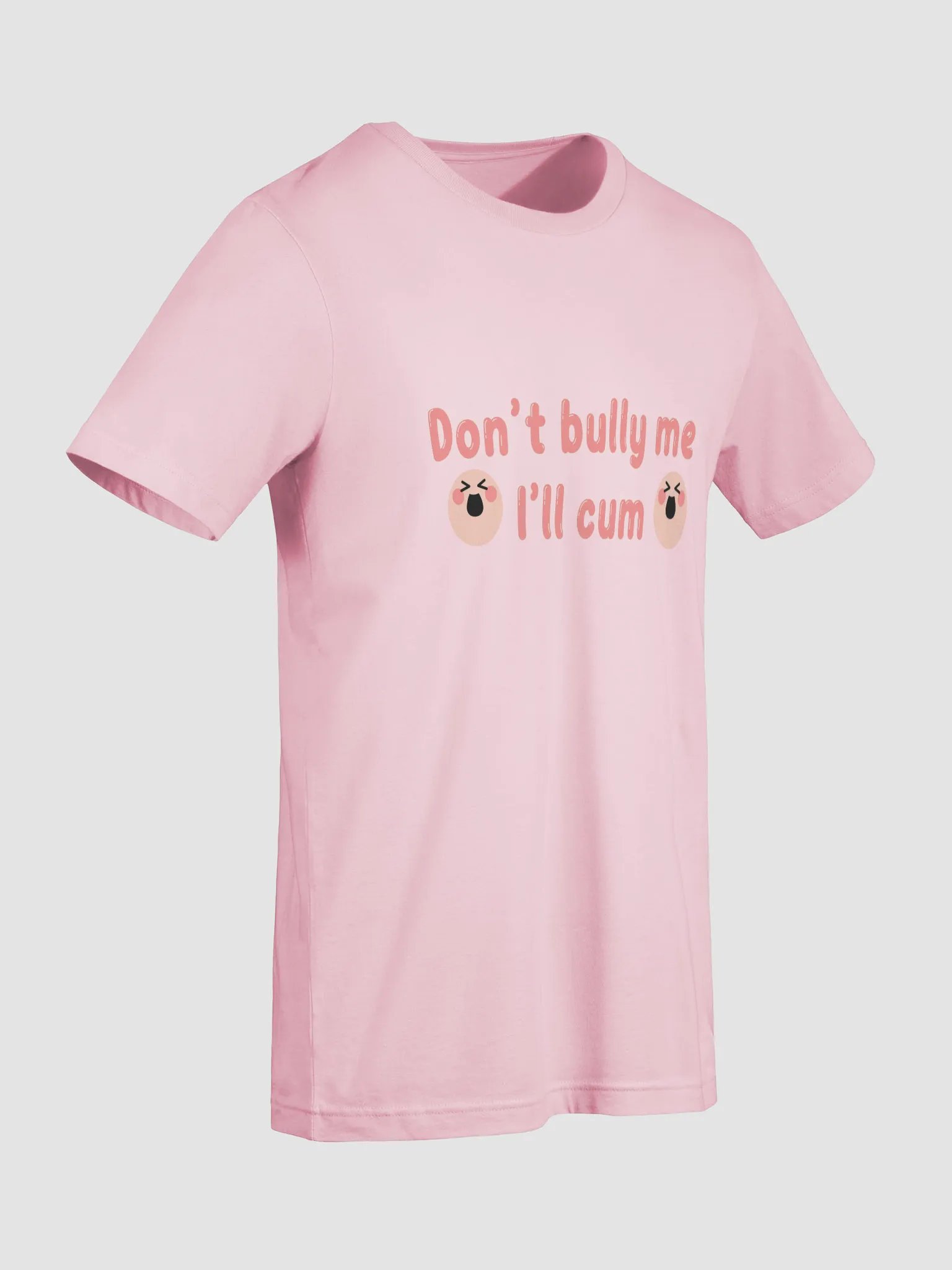 Apple's - Don't Bully Me I'll Cum T-Shirt PINK product image (71)