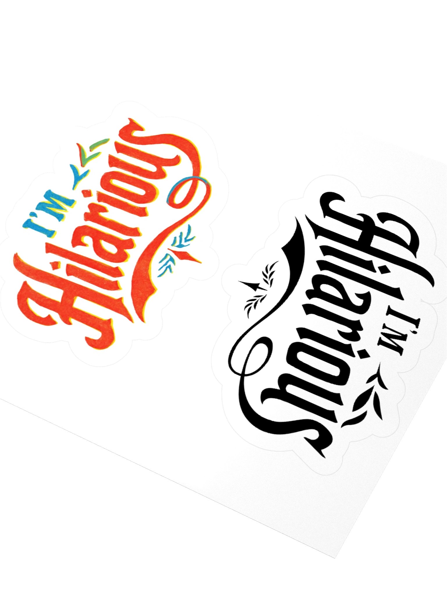 I'm Hilarious sticker product image (4)