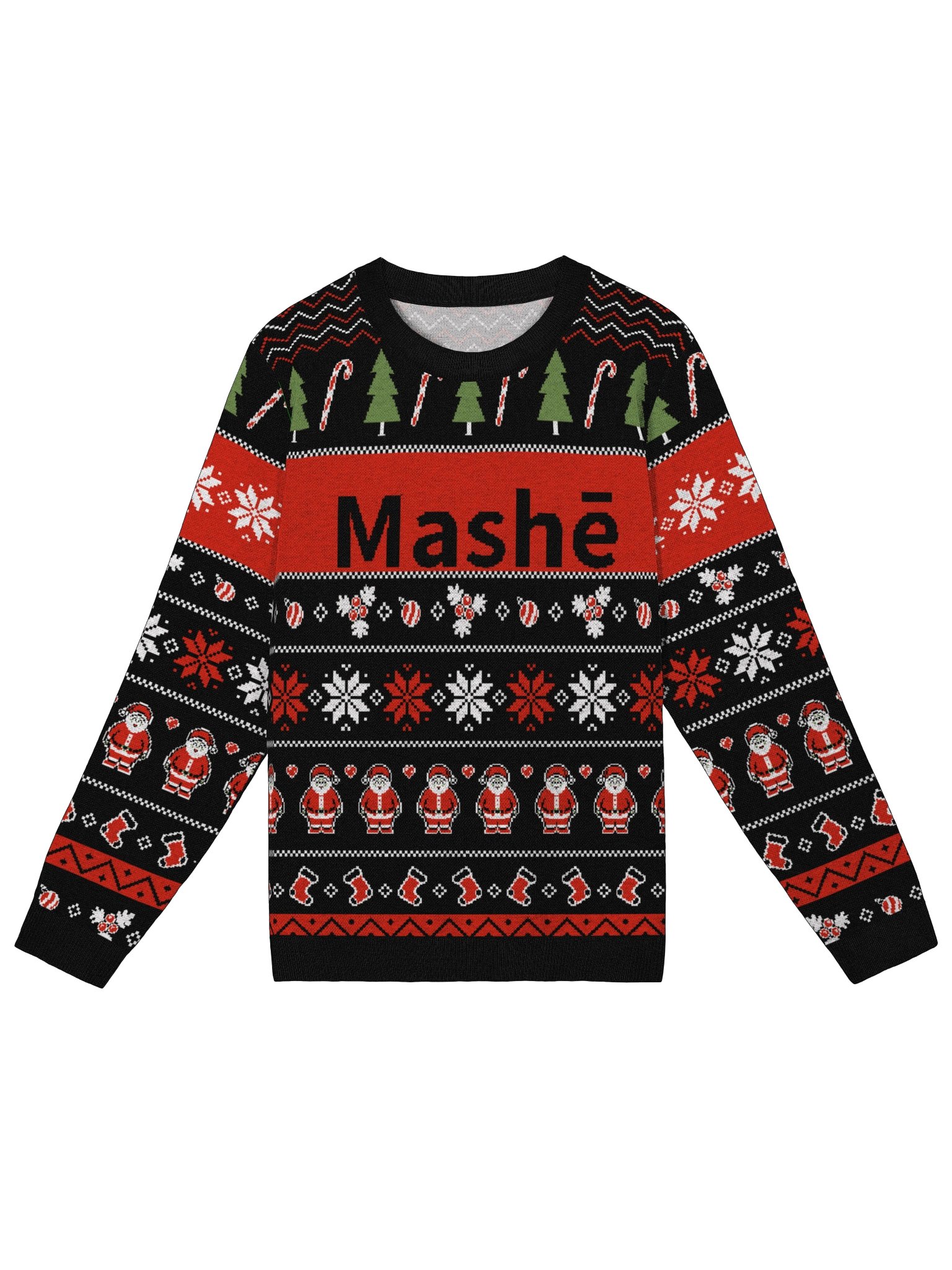 Happy MashMas Knit Crewneck Sweater product image (1)