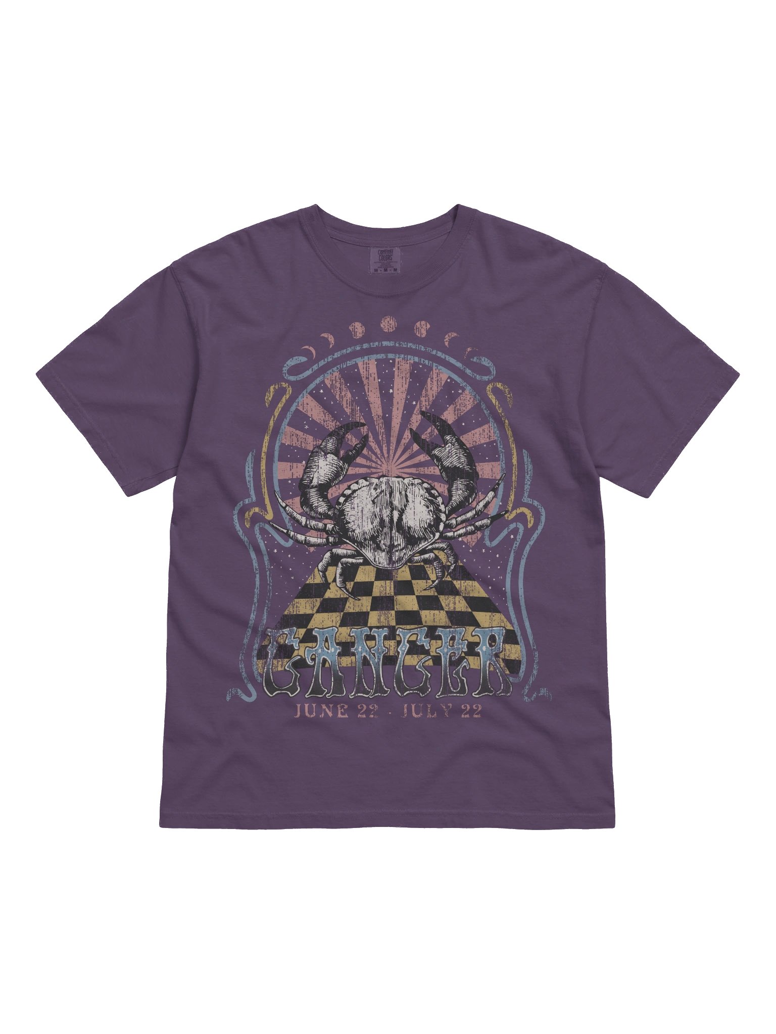 Cancer Zodiac Shirt – June 22 to July 22 Astrology Graphic Tee product image (31)