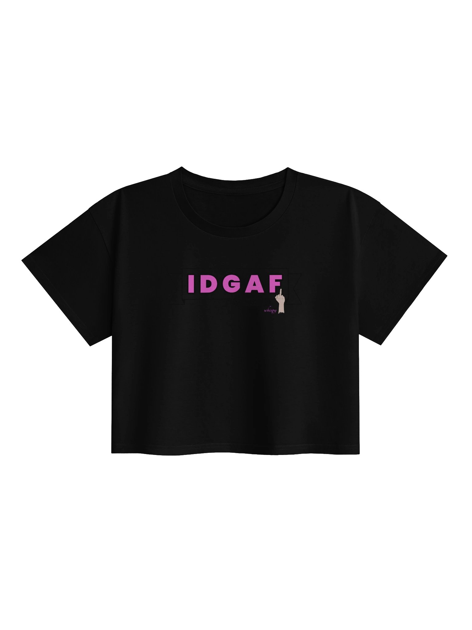 IDGAF Relaxed Crop product image (2)