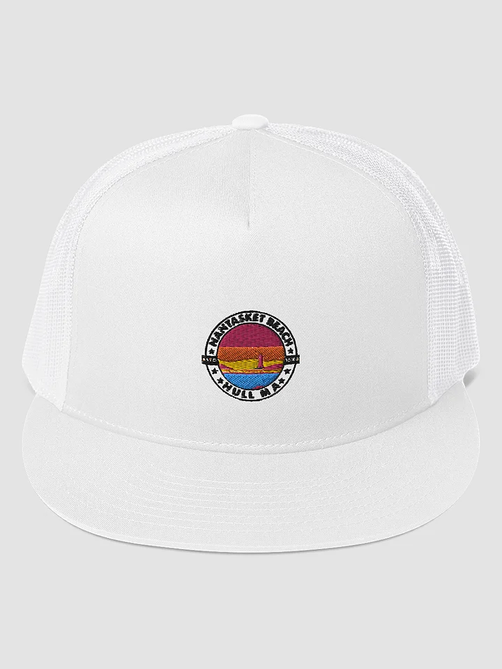 Nantasket Beach Embroidered Trucker Hat product image (2)