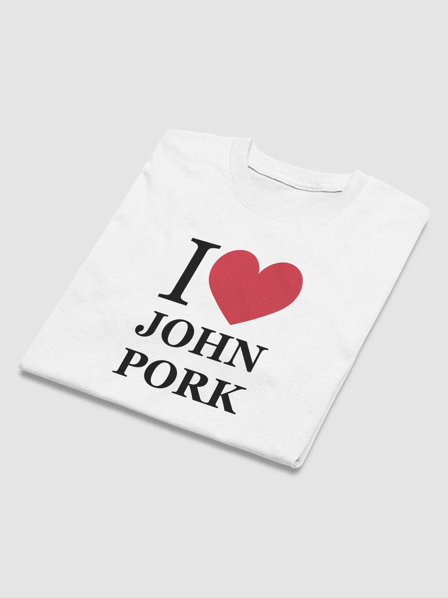 I LOVE JOHN PORK TEE product image (3)