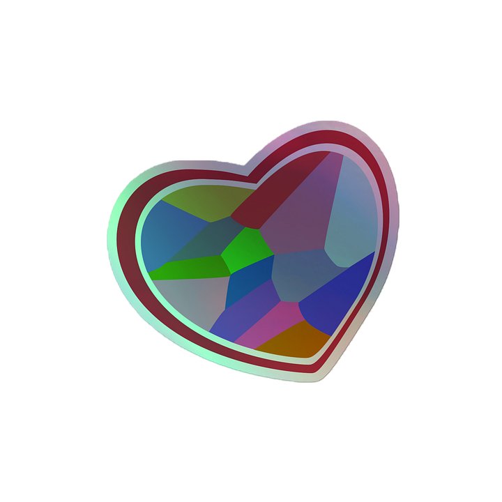 Holographic Voronoi Sticker product image (2)