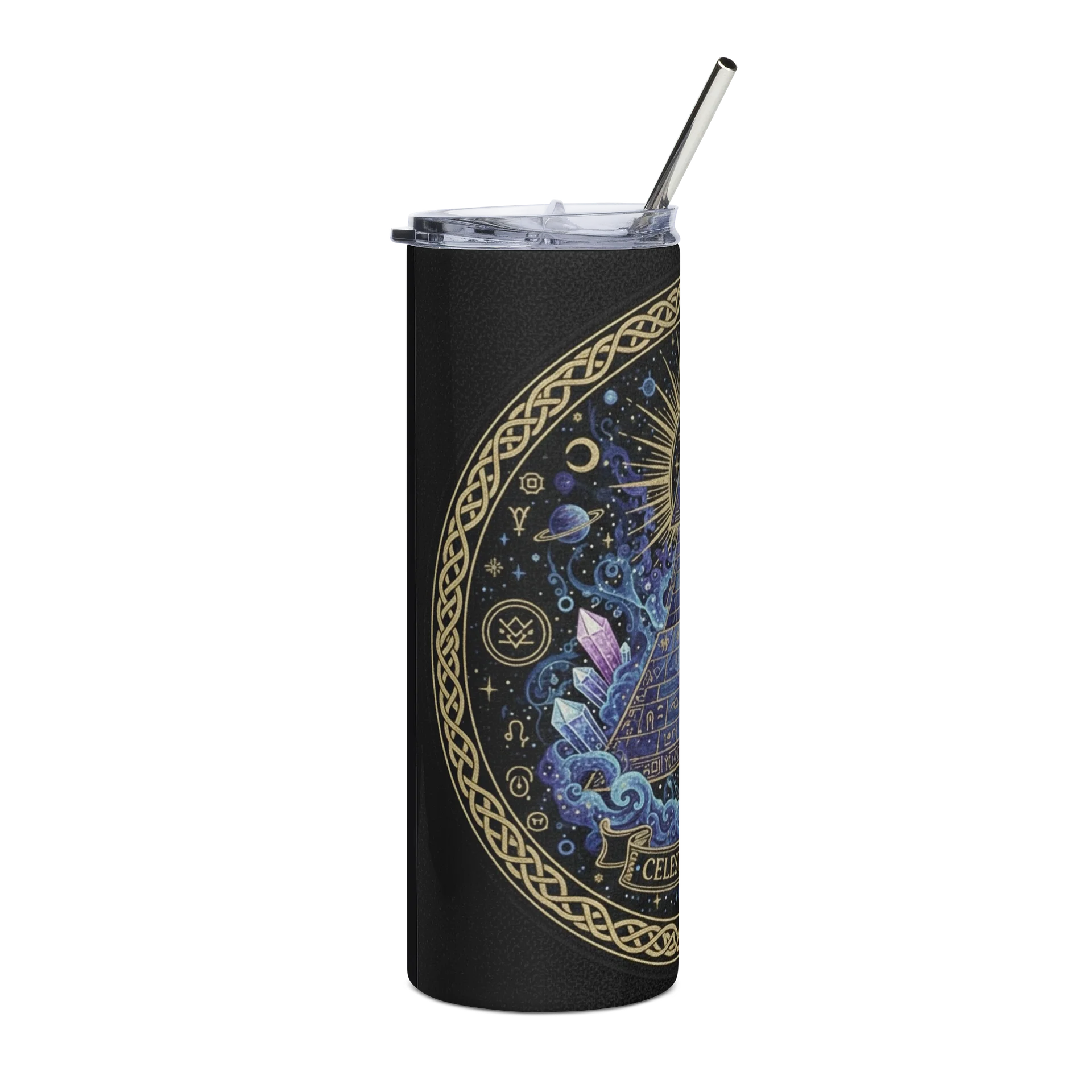 Celestial Eye Pyramid Stainless Steel Tumbler product image (4)