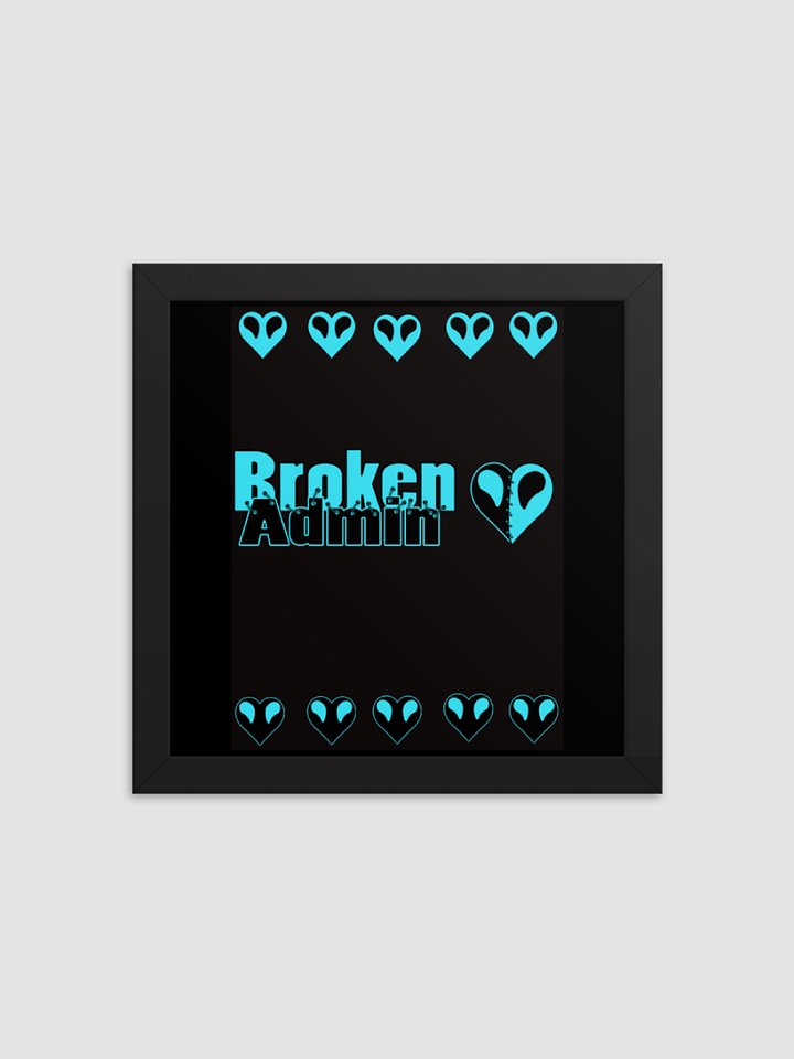 Broken Heart Stitched Edition Poster product image (1)