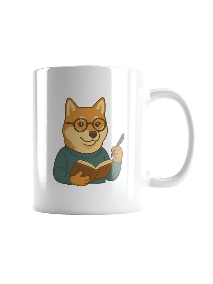 Brainy Pup Mug - 2 - Wise Whiskers, Bright Minds Series product image (5)