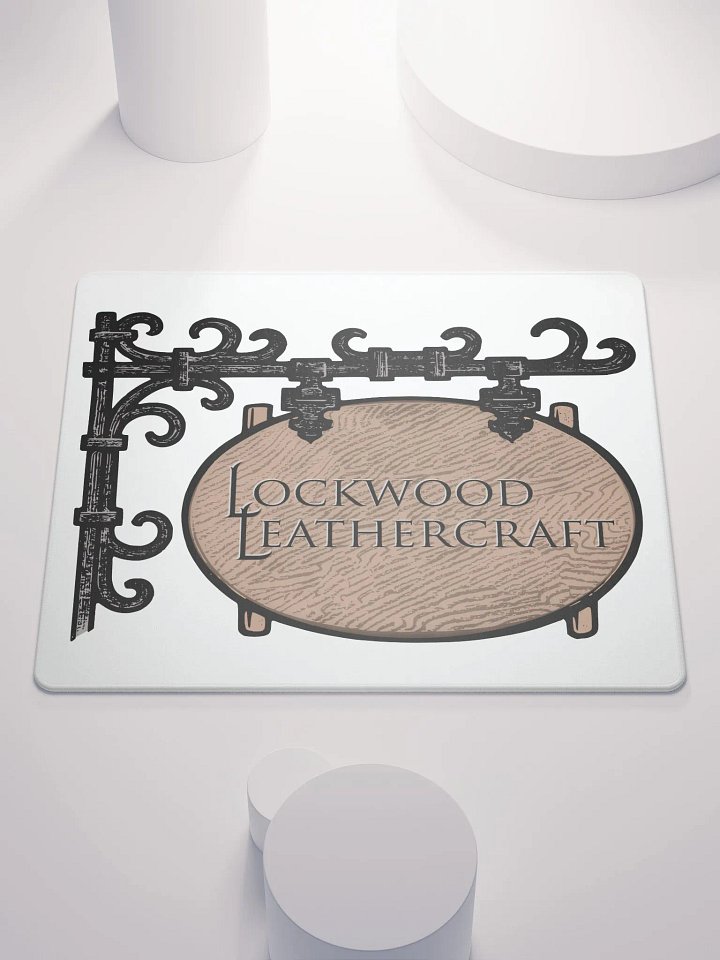Lockwood Victorian Sign Gaming Mouse Pad product image (2)