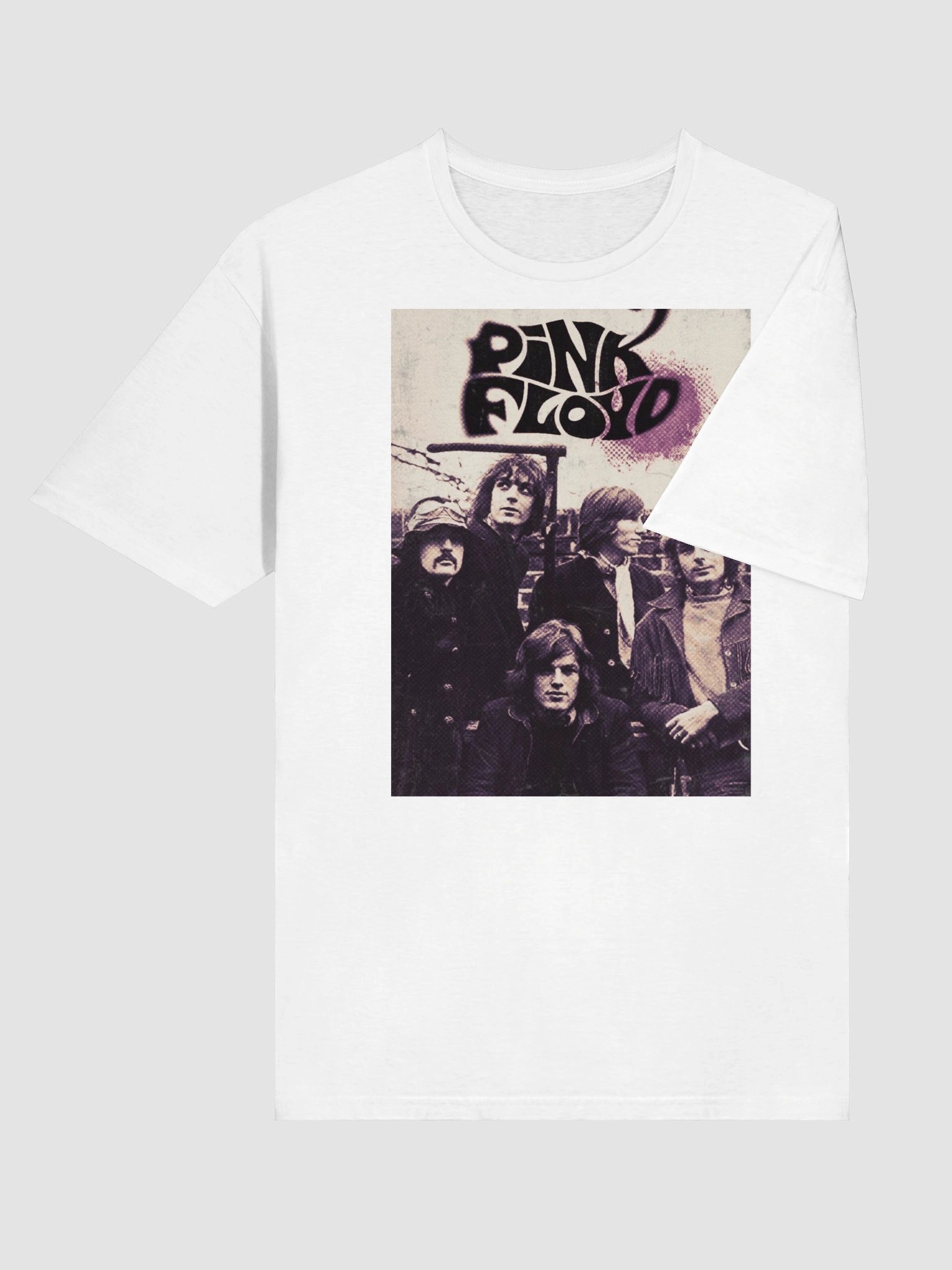 Pink Floyd Vintage Band T-Shirt | Classic Psychedelic Rock Portrait Tee product image (4)