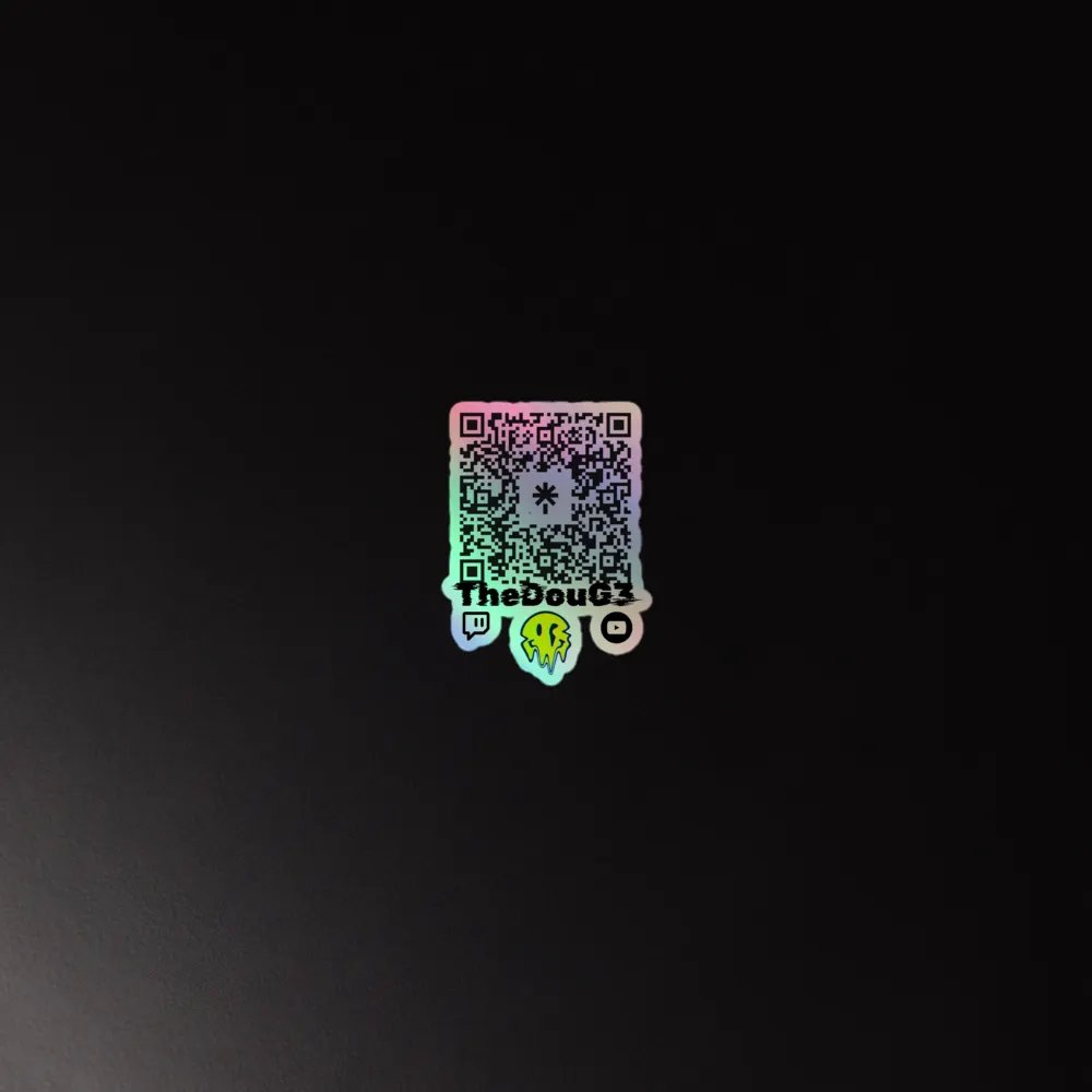 Holo-QR Code Sticker Sheet product image (4)