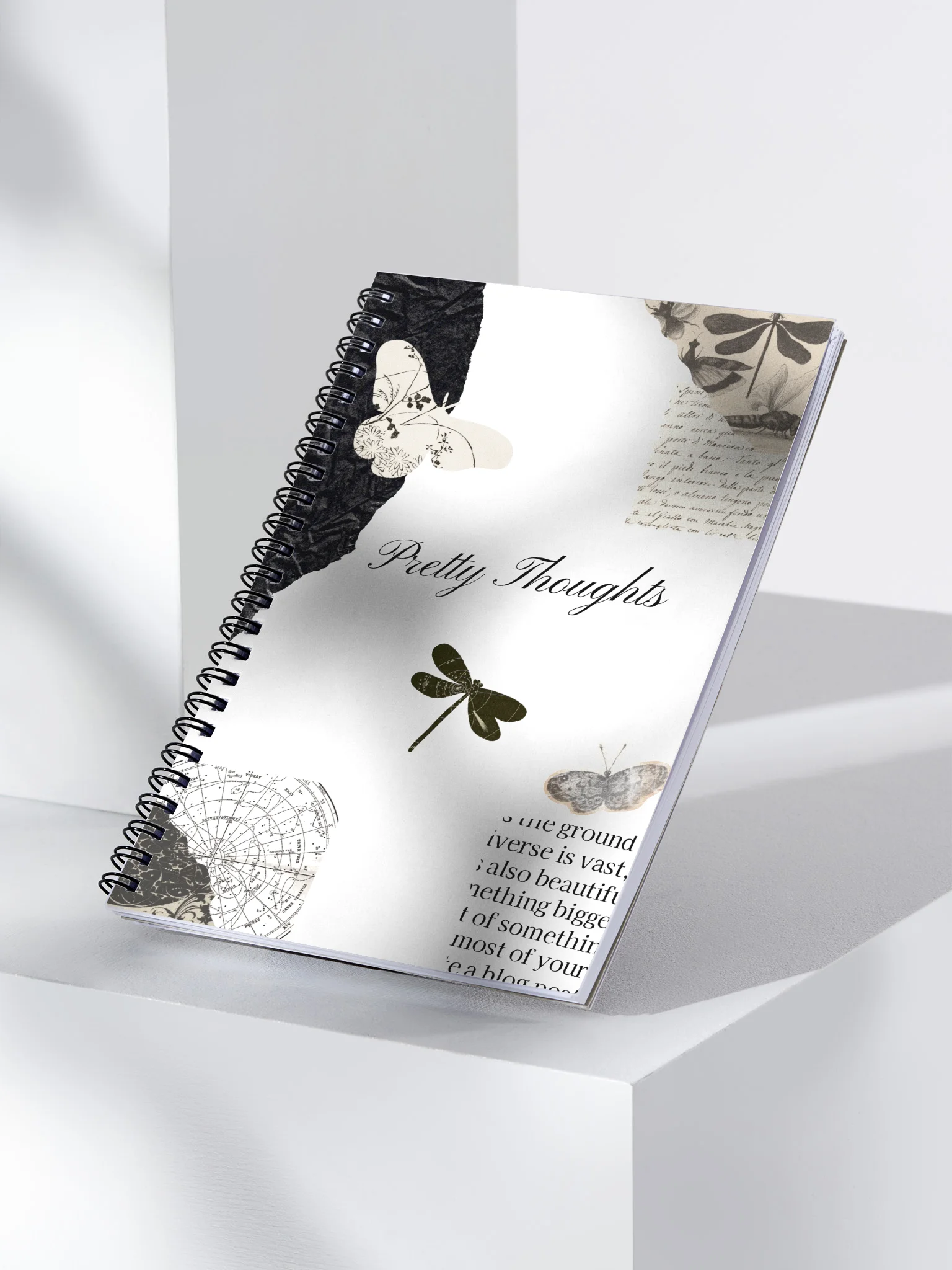 Pretty Thoughts Collage Spiral product image (3)