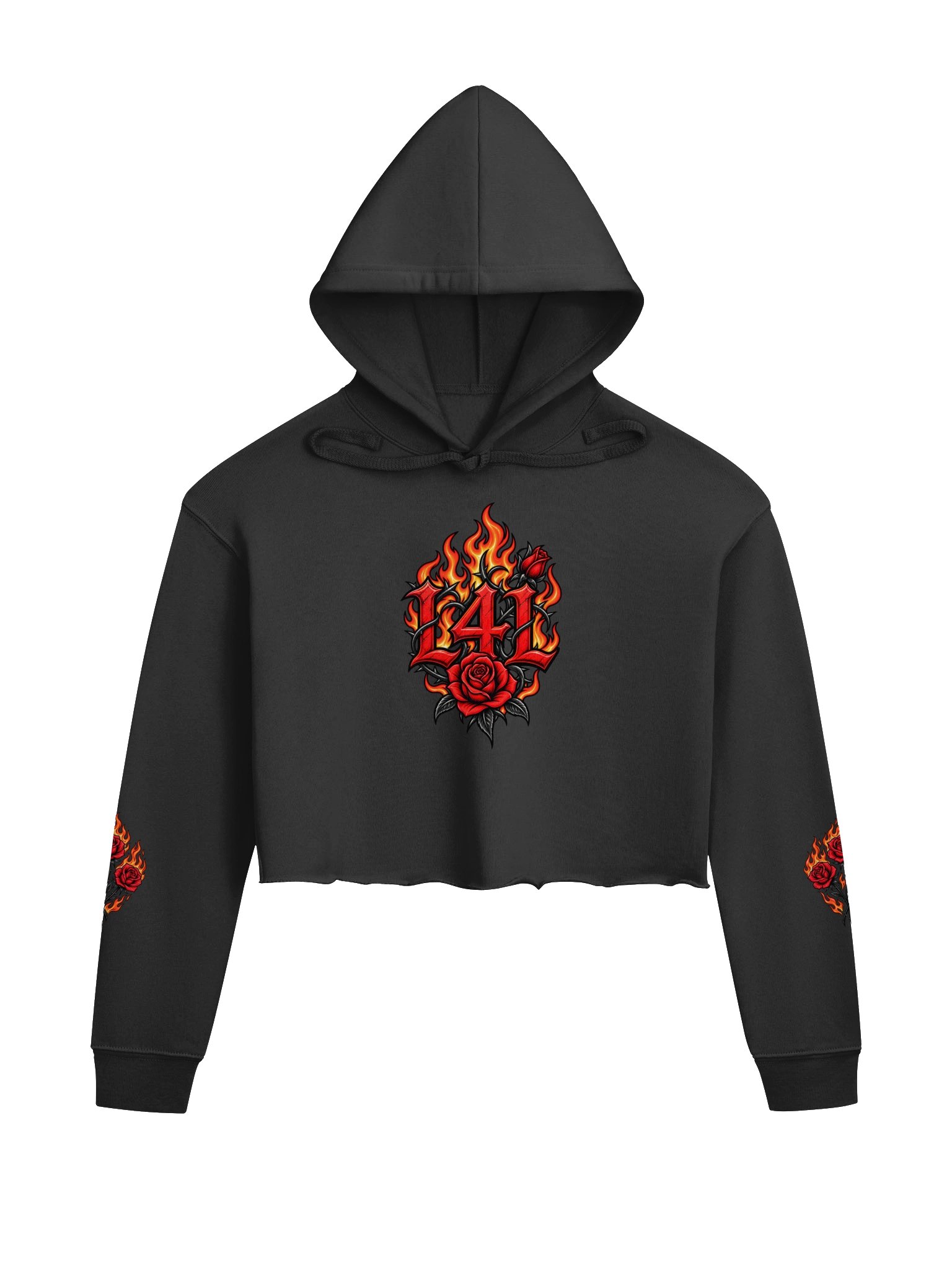 L4L Set the Legacy Ablaze Crop Hoodie product image (1)