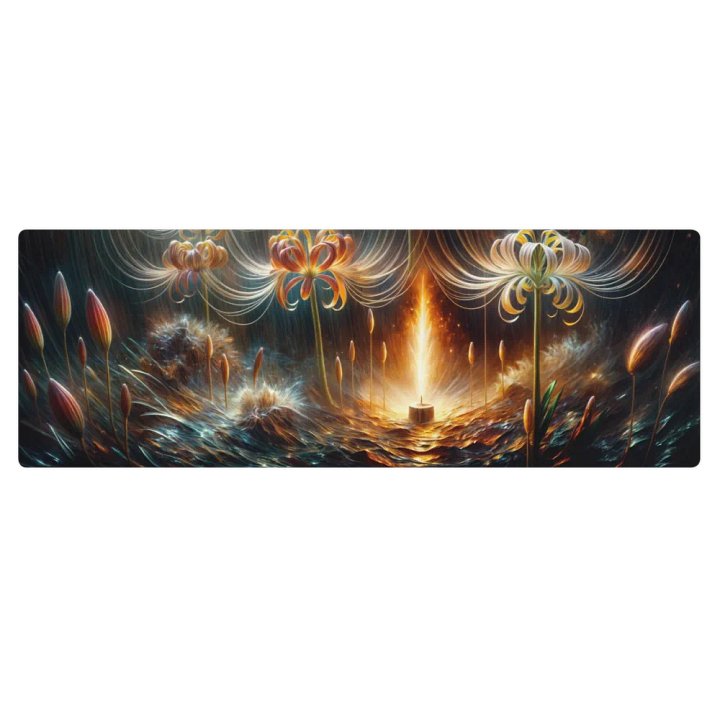 Yoga Mat: Luminous Petal Dreamscape product image (1)