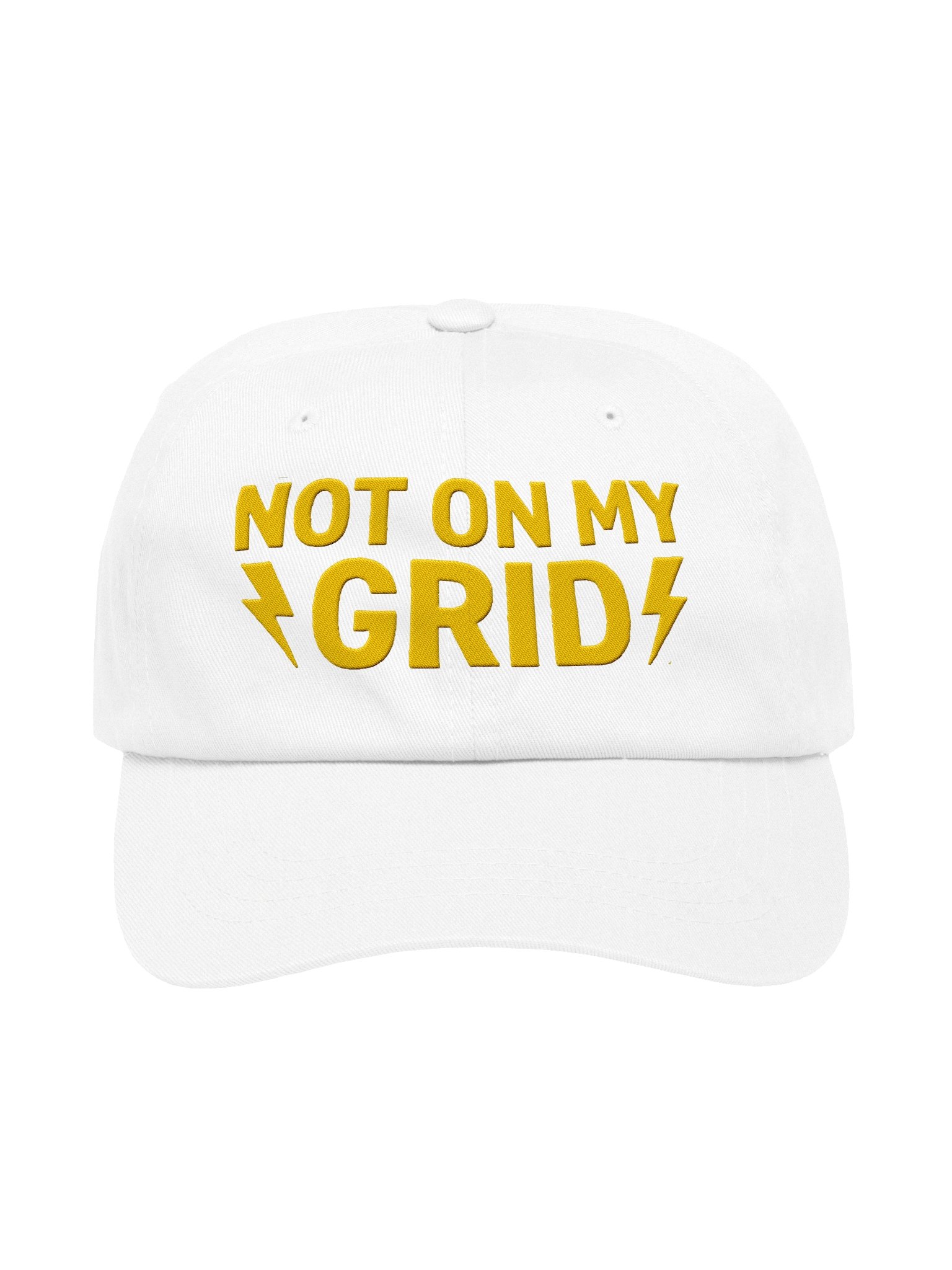 Not On My Grid Dad Cap product image (2)
