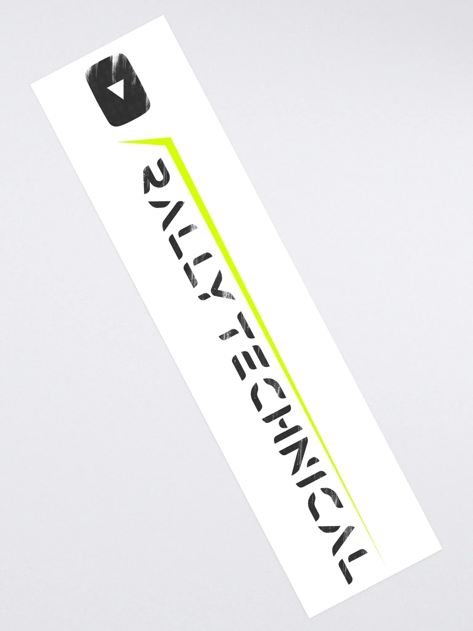 RALLY TECHNICAL Sticker 1 - White product image (2)