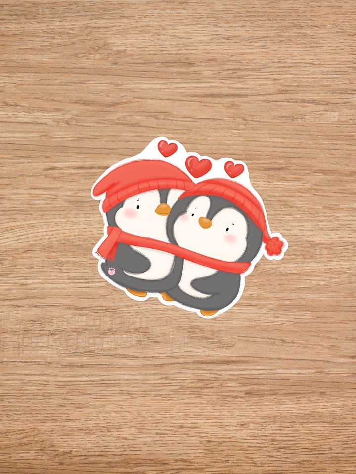 Cozy Penguin Sticker product image (2)