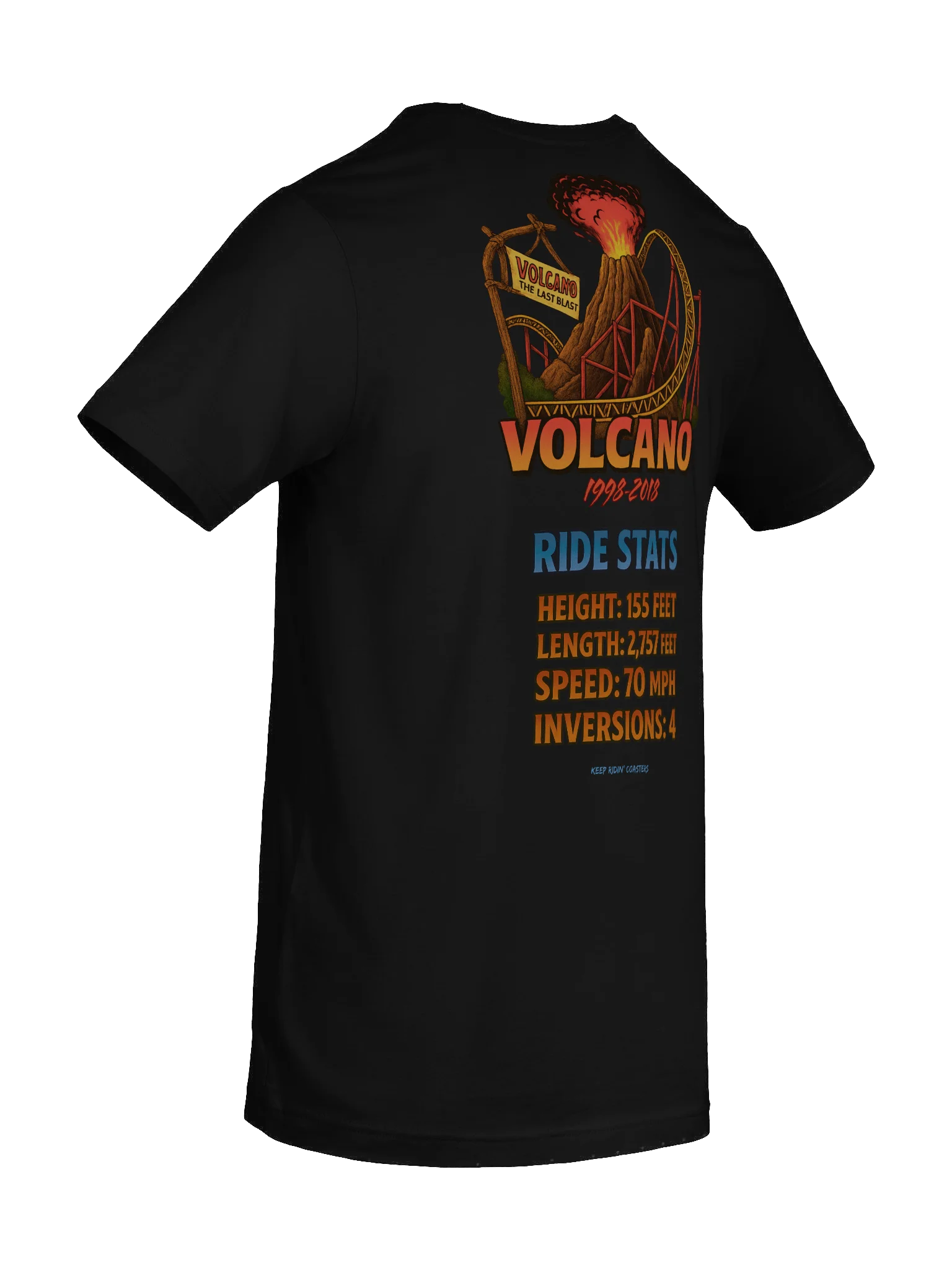 Volcano - The Blast Coaster Tee product image (10)