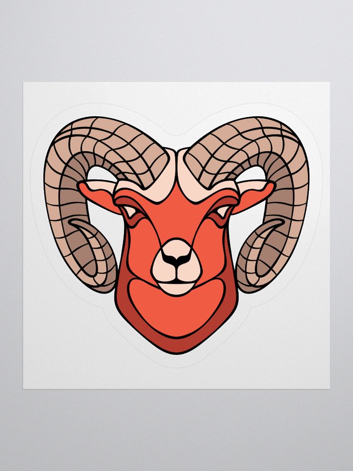 Bighorn Sheep - Small/Medium Kiss Cut Sticker product image (1)