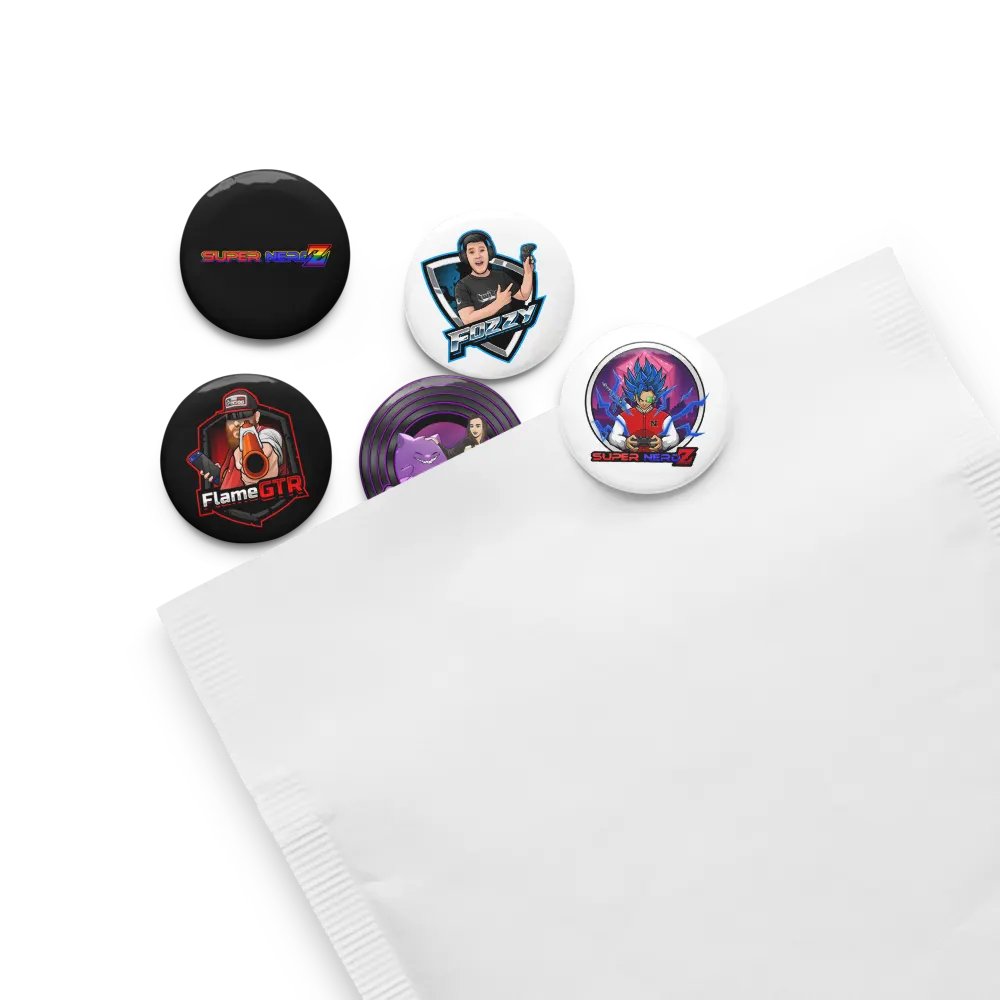 NerdZ Badge Set product image (13)