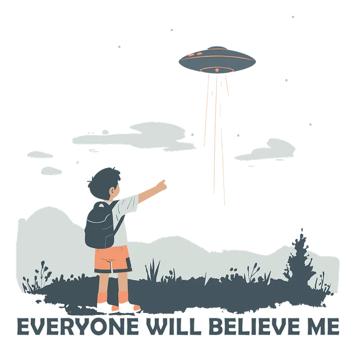 UFO Kid - Cotton T-Shirt product image (58)