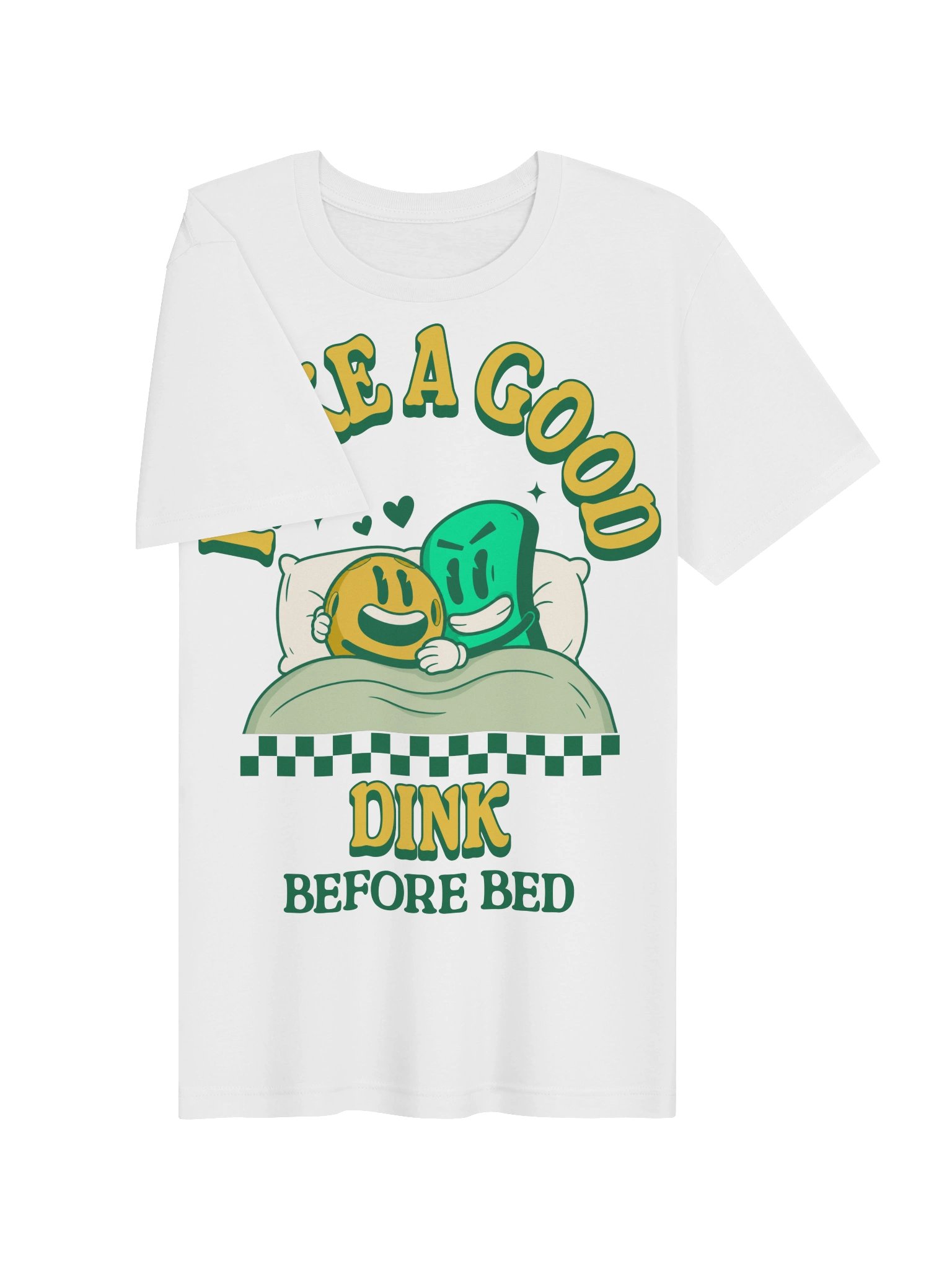 I Like a Good Dink Before Bed Funny Pickleball T-Shirt product image (55)