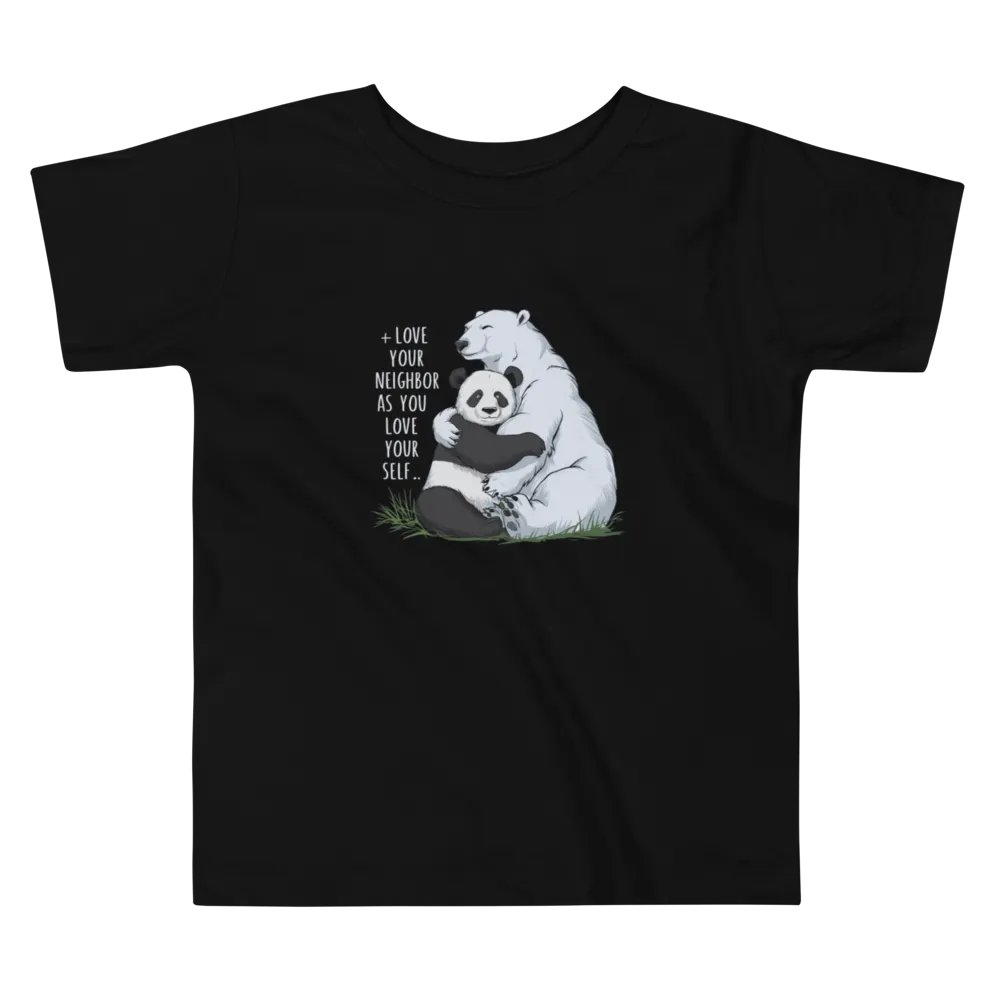 Love Your Neighbor Toddler T-Shirt product image (4)