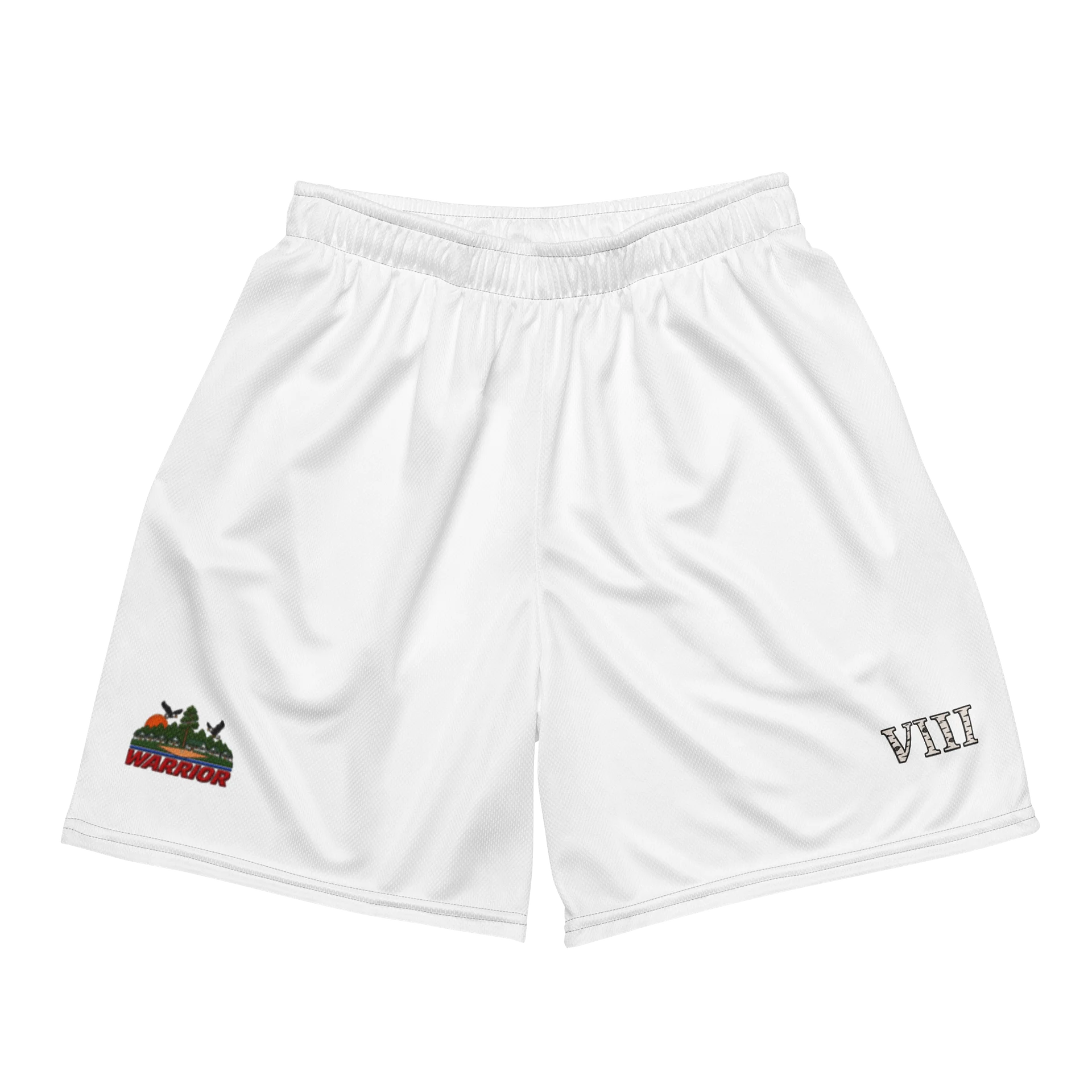 Warrior VIII Mesh Shorts (White) product image (1)