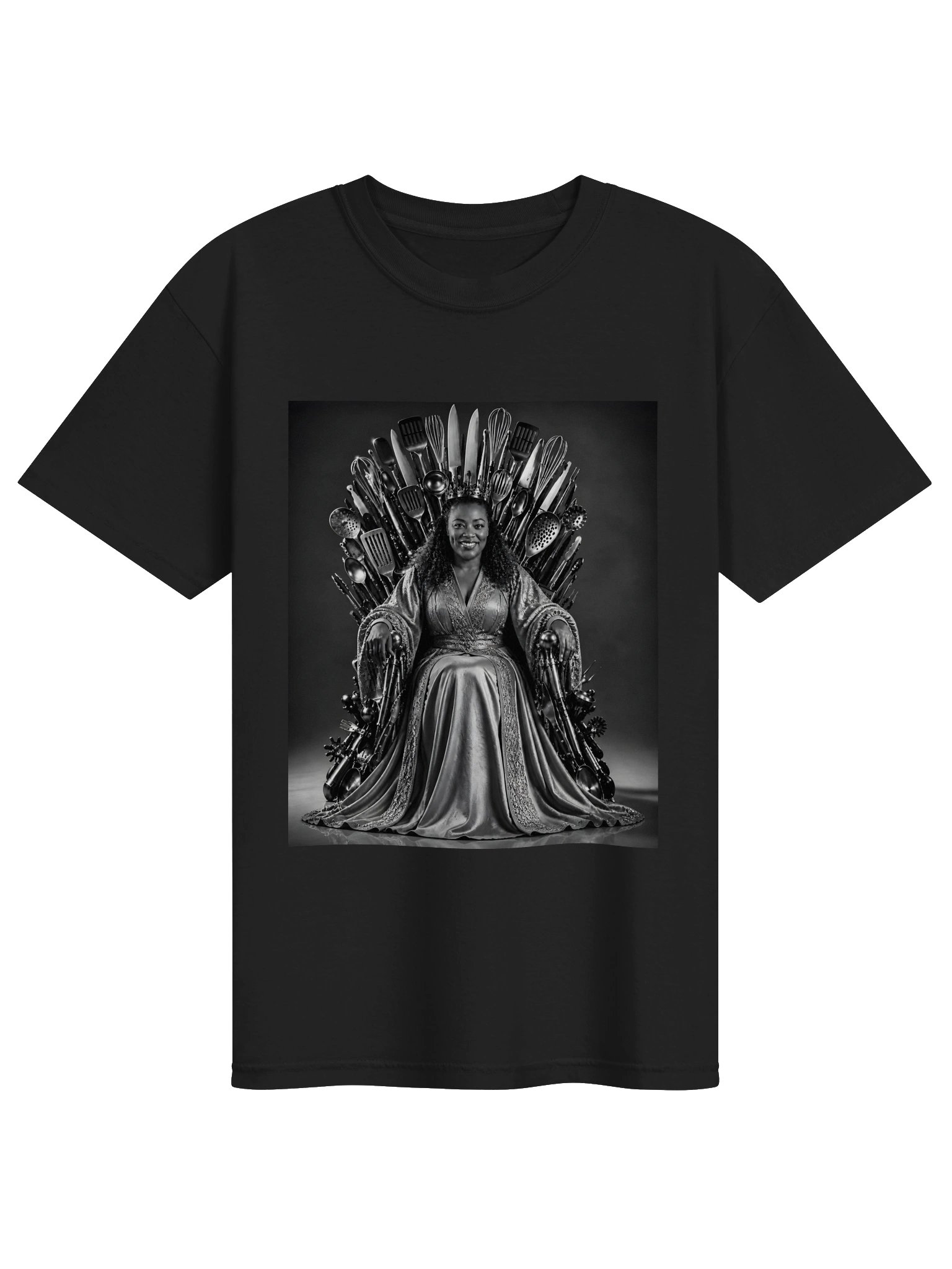 Kitchen Queen Throne Graphic Tee product image (2)