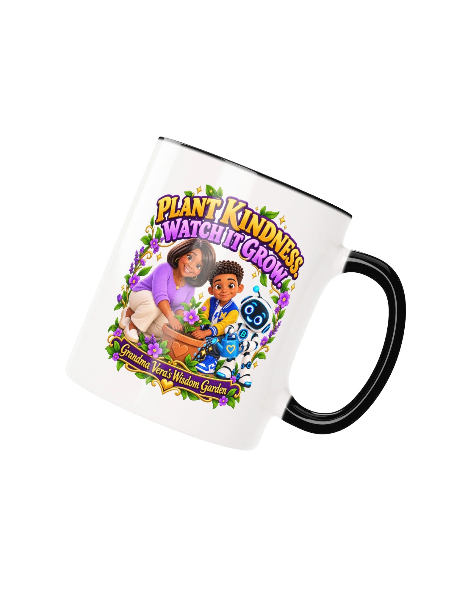 Plant Kindness, Watch It Grow Coffee Mug | Grandma Vera’s Wisdom Garden product image (23)