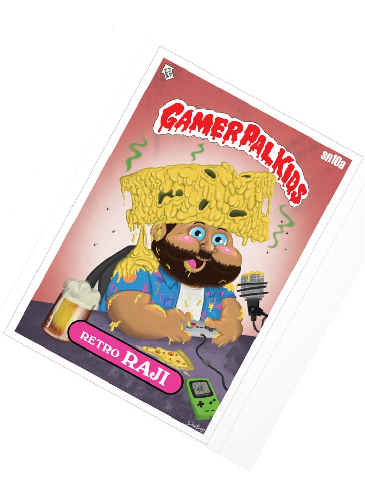 Gamer Pal Kids: Retro Raji (Sticker) product image (2)