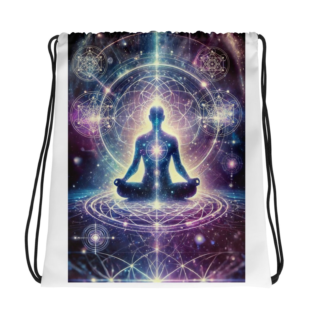 Cosmic Connection Drawstring Bag product image (1)