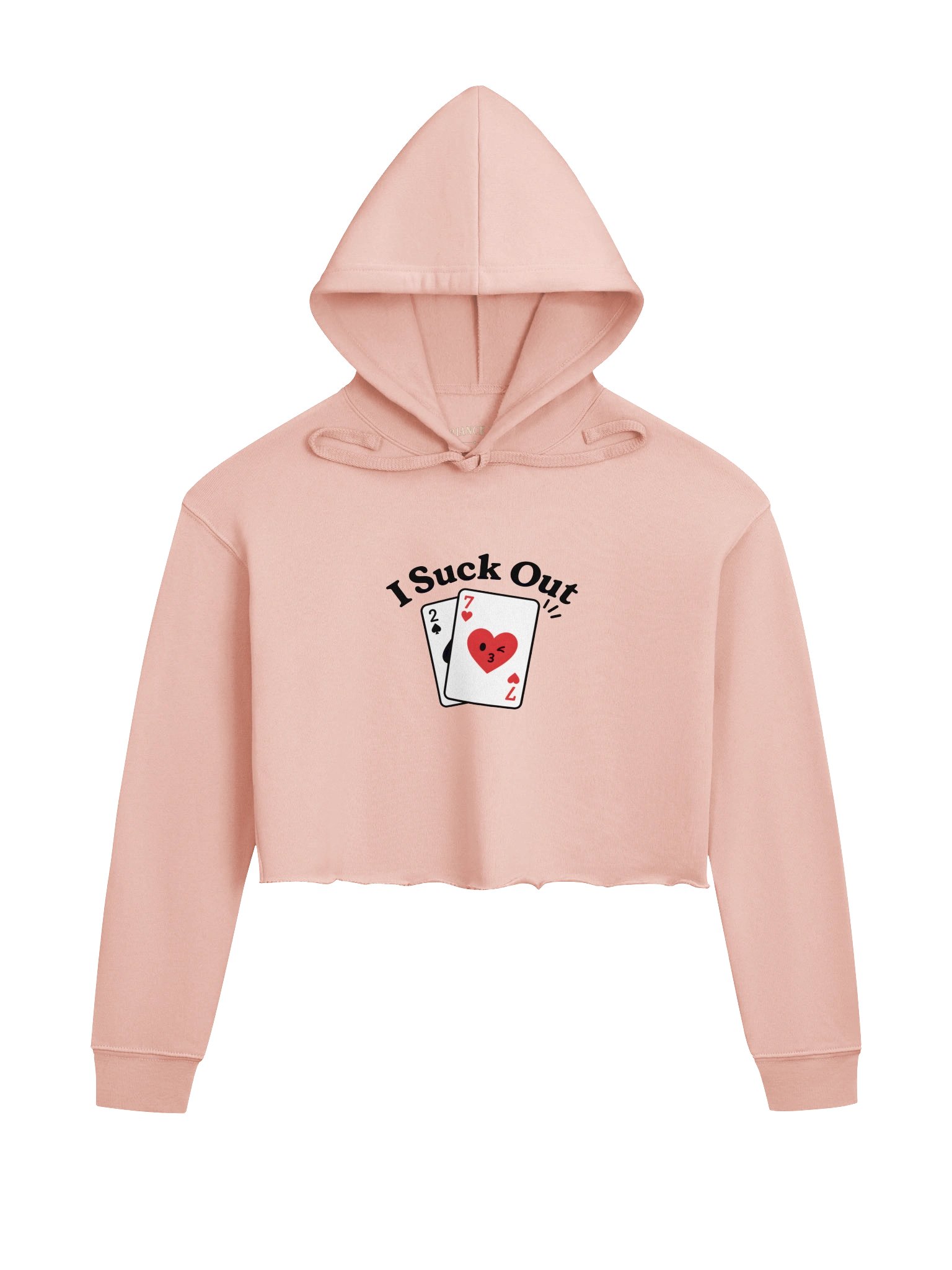 I Suck Out Crop Hoodie product image (1)