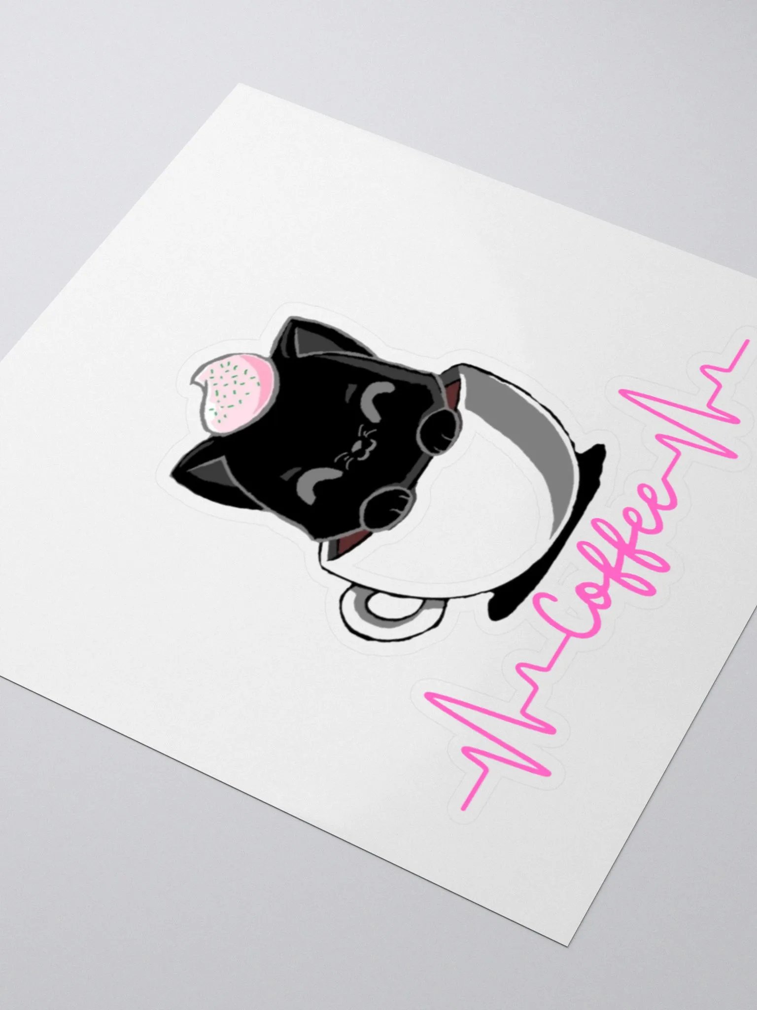 Coffee Cat Sticker product image (3)