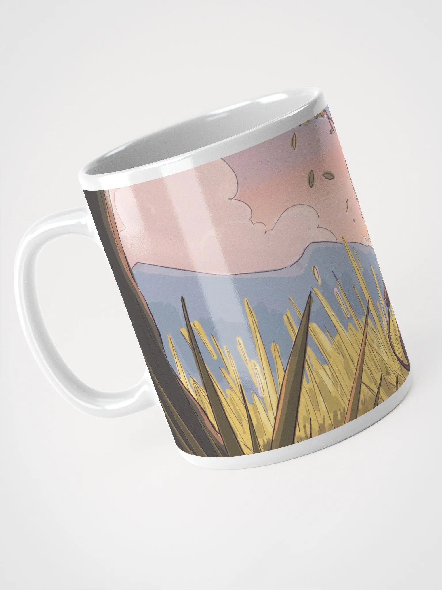 Serenading a Buffalo | White Glossy Mug product image (5)
