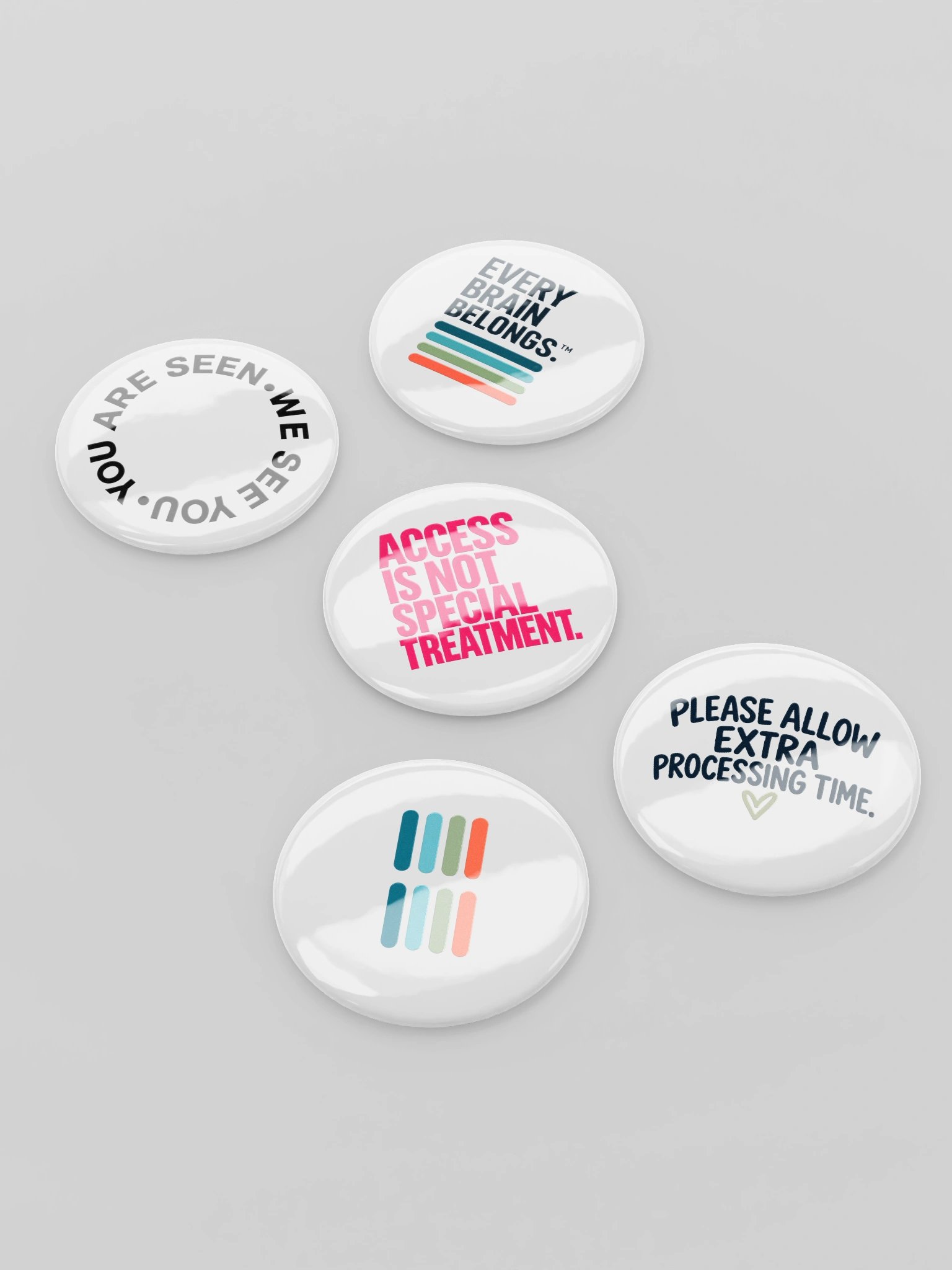 SEEN | Wear Your Message Buttons product image (3)