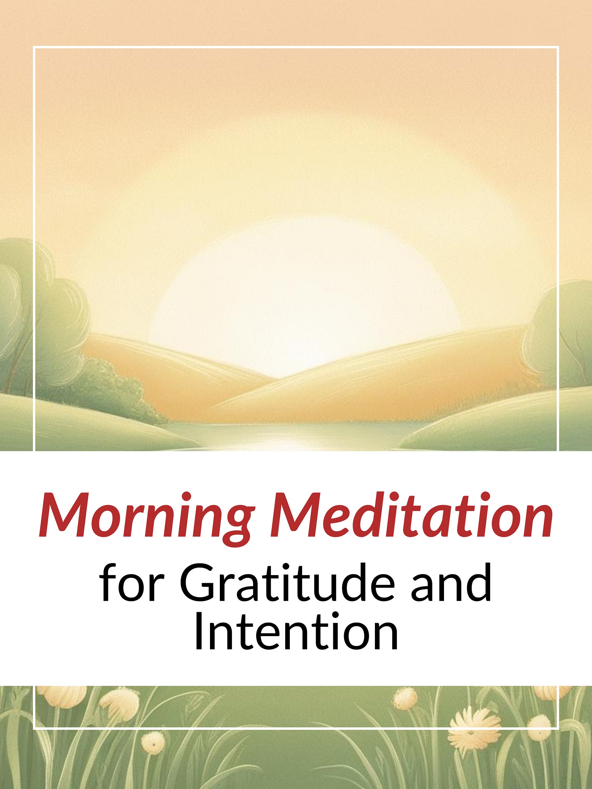 7-Minute Morning Meditation for Gratitude and Intention product image (1)