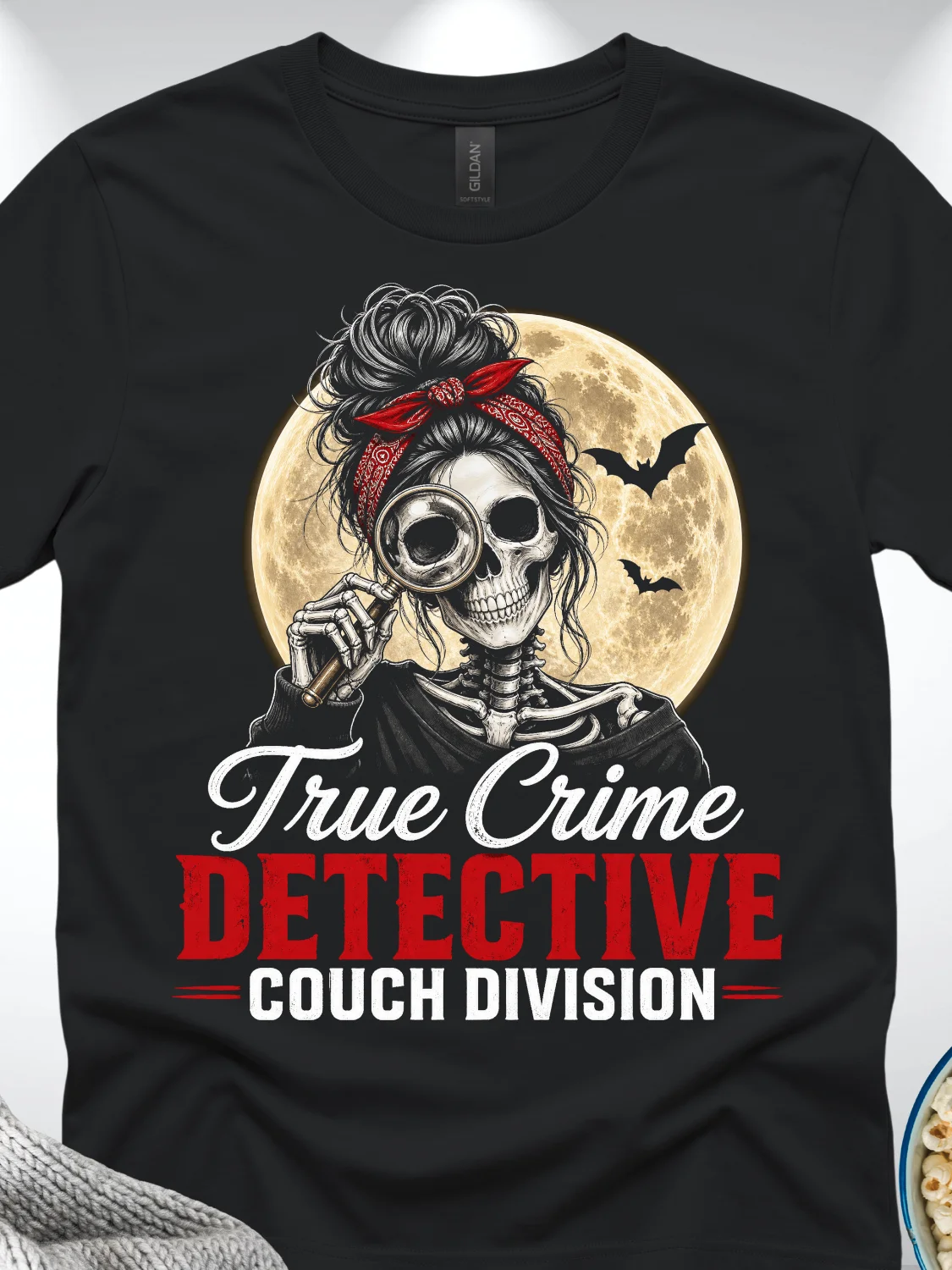 True Crime Detective Couch Division T-Shirt product image (1)