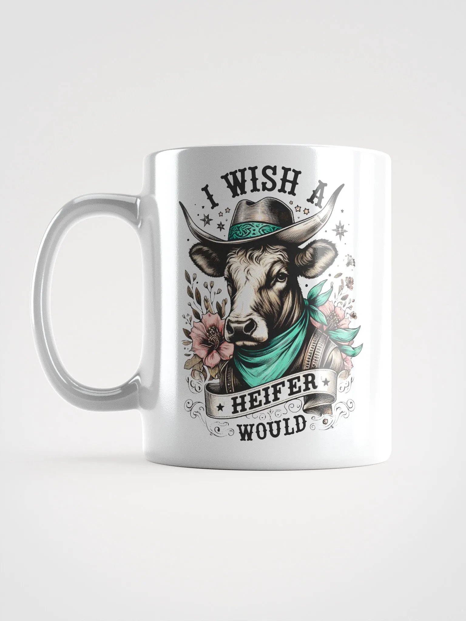 Cowboy Wish A Heifer Would Mug product image (1)