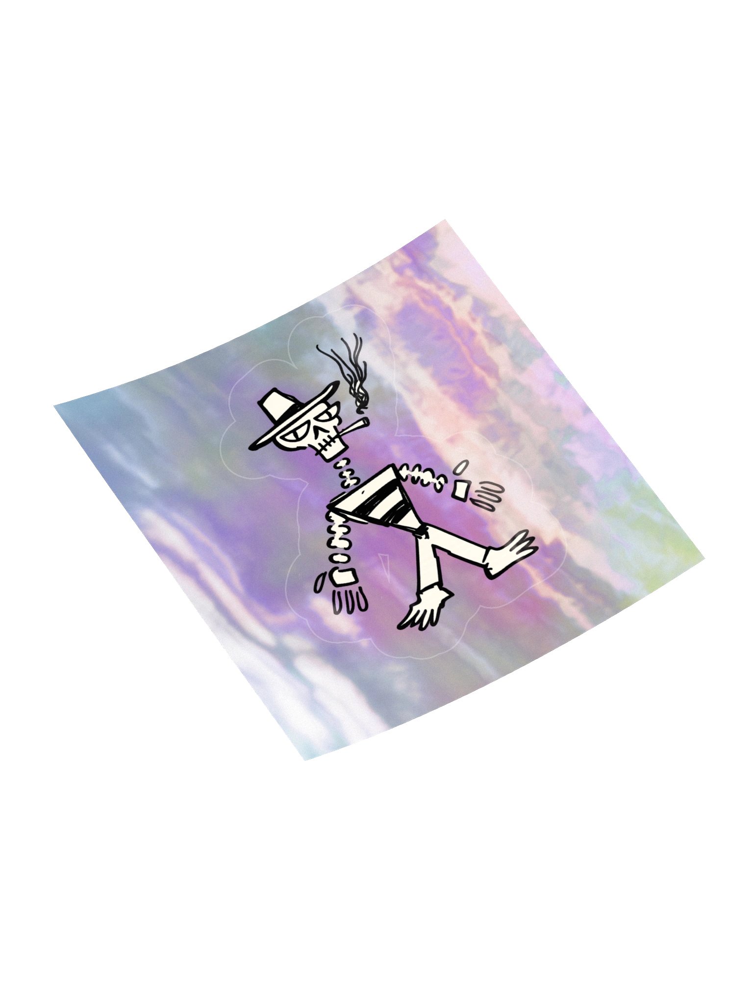 Smoking Jack Sticker product image (10)